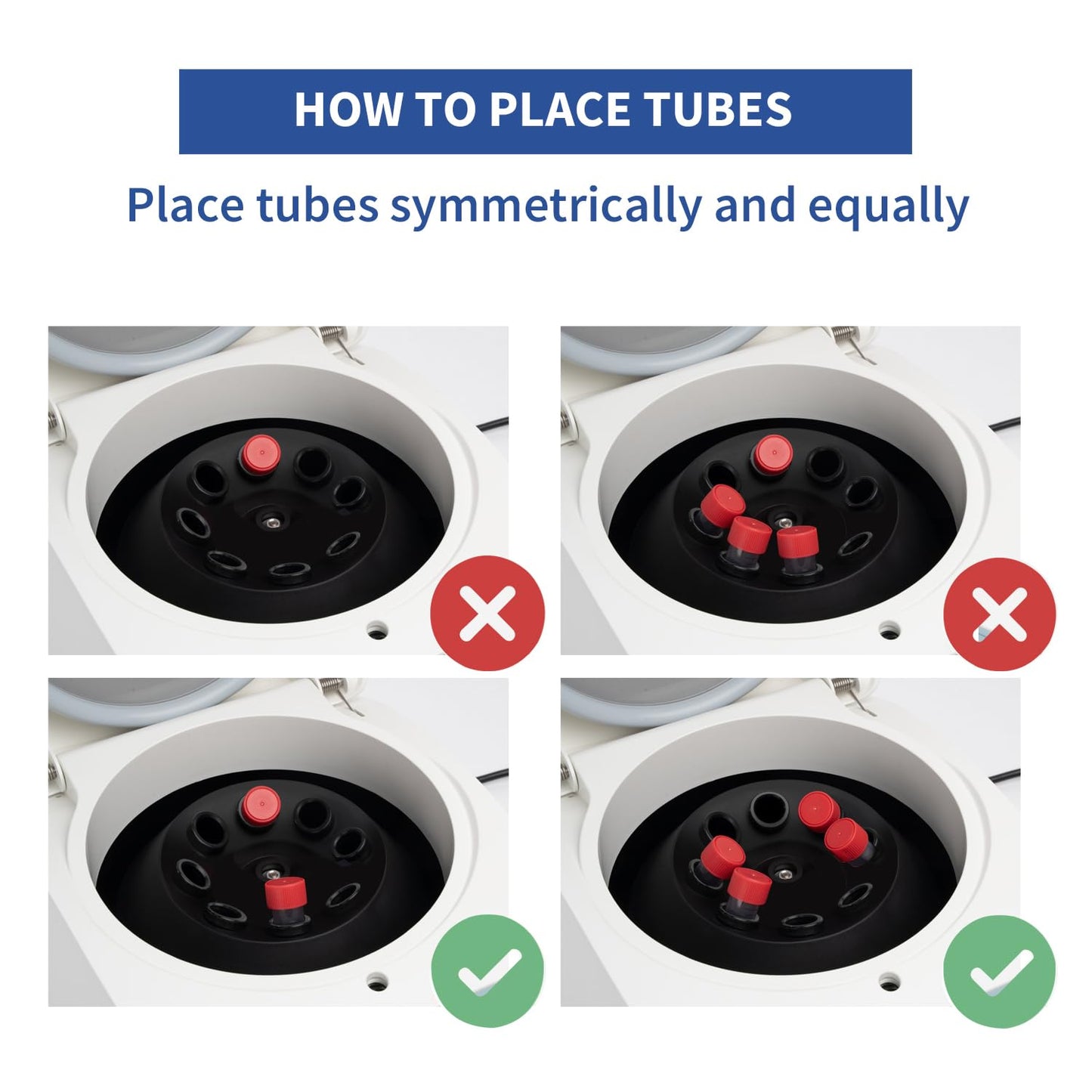 Laboratoriumcentrifuge – Benchtop Centrifuge – Tafelcentrifuge – Tafelmodel Centrifuge – Buisjescentrifuge – 8 X 15 Ml En PCR-vaten – 300-4000 Tpm – 1860 X G, Stil ≤ 55 dB