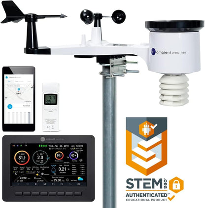 Ambient Weather WS-2000 Smart Weerstation met WiFi Remote Monitoring en Waarschuwingen