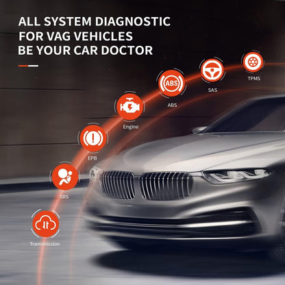 OBD2 Diagnoseapparaat – Autoscanner – Foutcode Lezer – Diagnoselezer – Systeemscanner – 8 Speciale Resetfuncties – Geschikt Voor VAG Auto's
