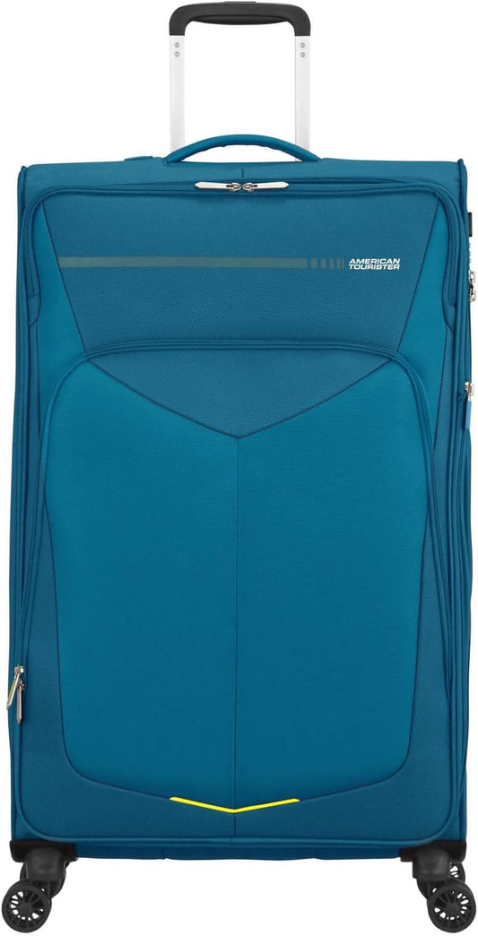 American Tourister SummerFunk, turquoise (teal), Spinner L Erweiterbar (79 cm - 119 L), Spinner L uitbreidbaar (79 cm - 119 liter)