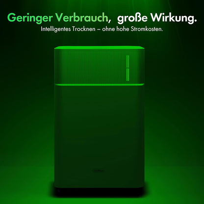VonHaus Elektrische luchtontvochtiger, 20 l/dag, 4,5 l waterreservoir, wifi/smart kamerontvochtiger tegen vocht, condensatie, schimmel en geuren, luchtontvochtiger voor wasgoed, thuis, slaapkamer