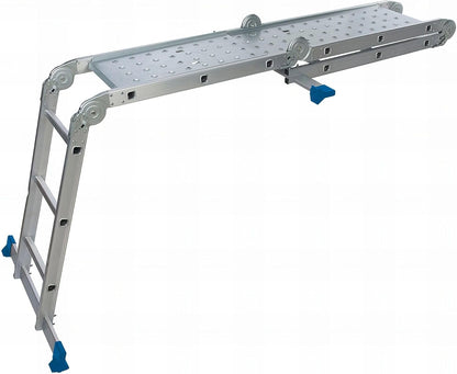 Silverline 953474 Multifunctionele Ladder met Platform 3,6m 12-Loopvlak