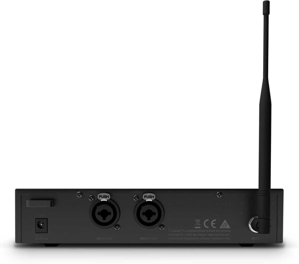 In-Ear Monitoringsysteem – Monitorsysteem – Draadloze Monitoring – In-Ear Set – Podiummonitor – 584-608 MHz – Bereik Tot 100 Meter