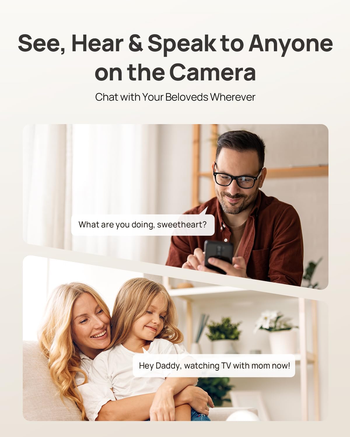 4K HD Bewakingscamera – Beveiligingscamera – Camerabewaking – Binnencamera – Wifi Camera – 360° Panoramisch & AI-detectie – Twee-weg Audio & Wifi 6 Verbinding – 2 Stuks Set