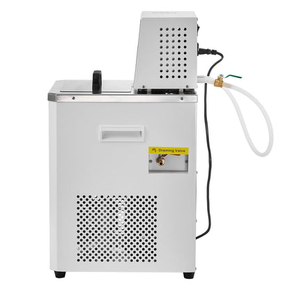 Laboratoriumkoeler – Circulatiekoeler – Koelcirculator – Waterkoeler – Koelmachine – 6L 304 Roestvrij Staal – Temperatuurbereik -5 Tot 100 °C Met LCD-Display