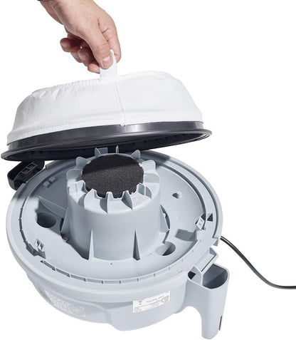 Nilfisk Commerciële stofzuiger VP300 HEPA EU1 (800/400 W, luchthoeveelheid: 32/25 l/sec, industriële stofzuiger, droogzuiger) 41600870