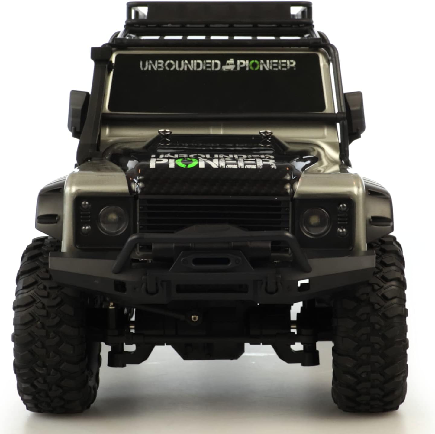 Amewi RC Dirt Climbing Pioneer SUV Crawler 4WD 1:10 RTR incl. afstandsbediening, accu en oplader, zilver