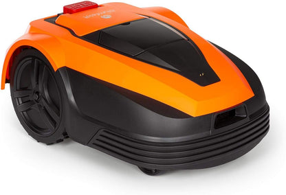 Blumfeldt Garden Hero - robotmaaier, lithium-ion-accu: 5,2 Ah, incl. Laadstation, automatisch opladen, looptijd: tot 180 min., Oppervlakte: tot 1.200 m², beschermingsklasse: IPX4, oranje