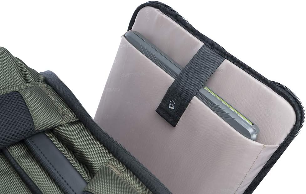 Vanguard VEO SELECT45M GR Rugzak/Schoudertas voor DSLR Camera, Video Gear of Drone, Groen