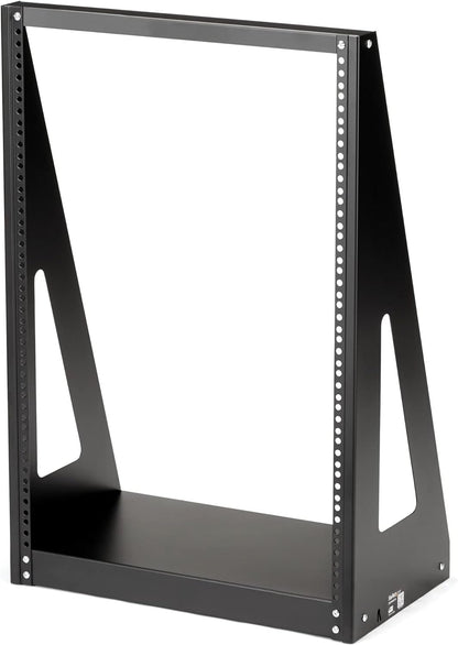 12U Open Frame Rack – Netwerk Rack – Serverrack – Patchkast – Vrijstaand 19 Inch Rack – Draagvermogen Tot 160 Kg – Open Ontwerp Voor Goede Ventilatie