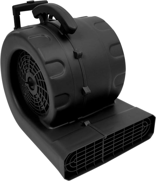 Vloerblazer – Droger – Ventilator – Blazer – Luchtverplaatser – 750W Turbo Motor – 3 Snelheden & Verstelbare Blaashoek