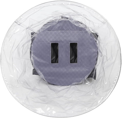 WECAN Professionele regenbescherming voor moving-heads, waterdichte en stofdichte accessoires voor podiumverlichting, transparante regenbescherming voor verticaal hangende podium moving-heads