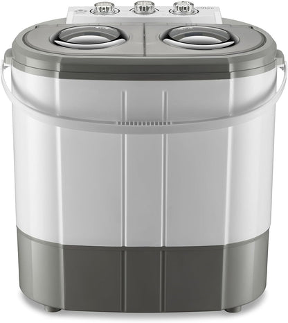 Wiltec Camping Washing Machine 230 W, Mini Washing Machine up to 3 kg 60 x 36 x 60 cm, Washing Machine with Spin, Camping and Student Washing Machine, Portable Outdoor Washing Machine - QUORE