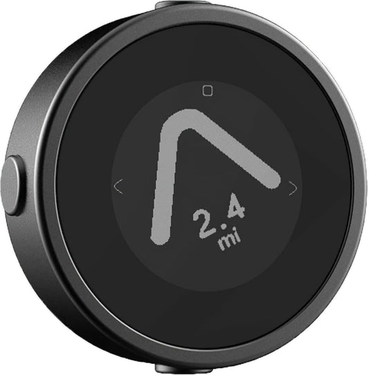 Beeline Moto GPS Computer - Gunmetal Grey | Wereldwijde routeplanning | Weerbestendig | USB Opladen | Sat Nav voor Motorfiets & Scooter met Strap Mount