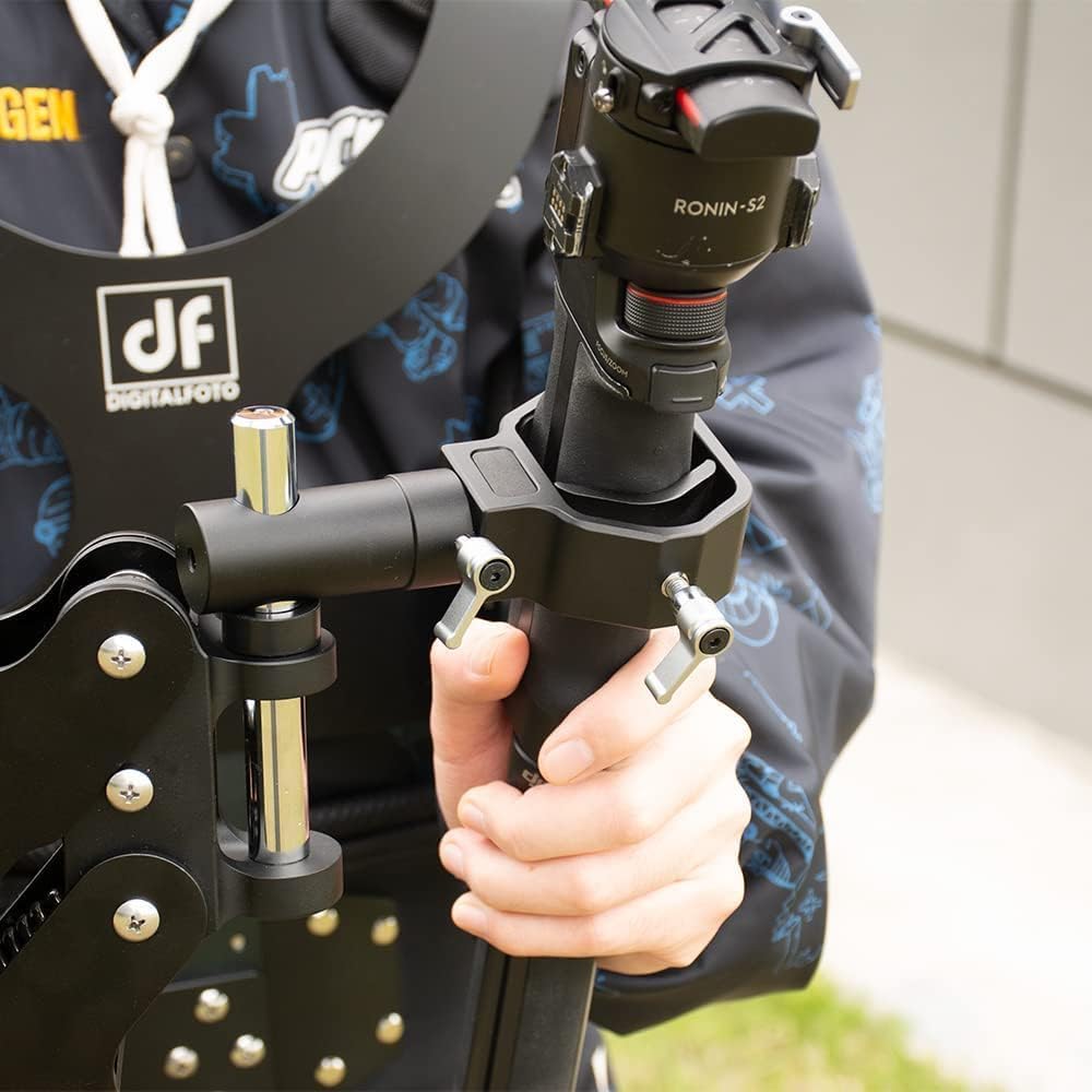 Thanos Pro C3Ⅱ Gimbal Support Vest Steadicam System Stabilizer met verstelbare kantelhoek, compatibel met DJI RS5 RS4 PRO MINI RoninS RS2 RS3 MINI RS3PRO RSC2 – Draagvermogen 5–12,5 kg