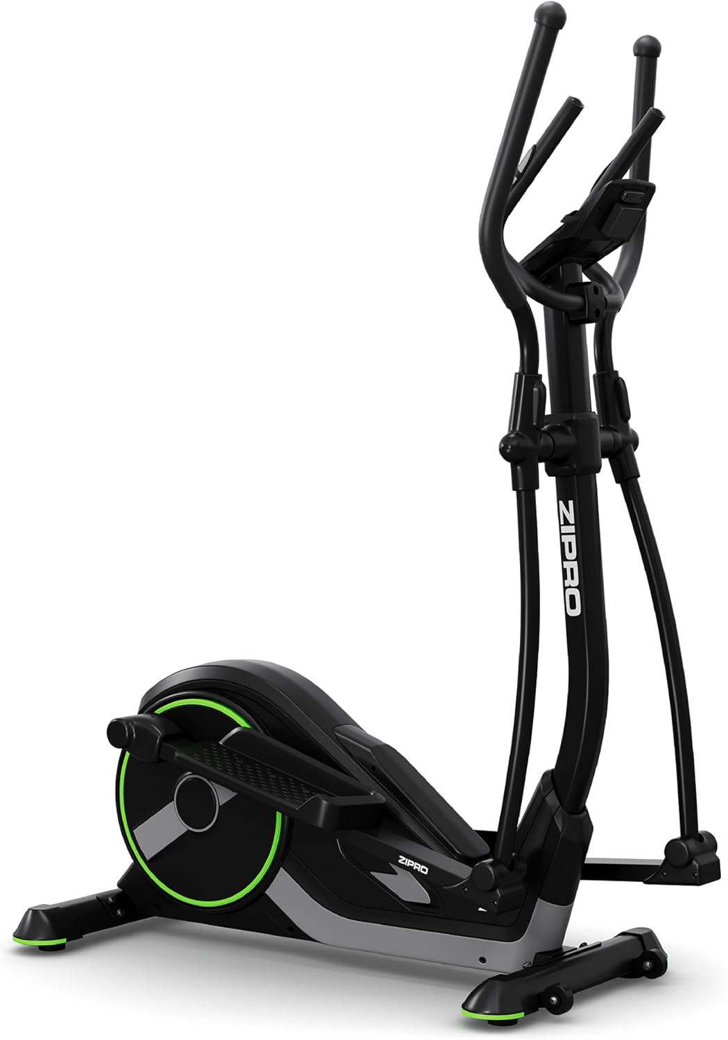 Zipro Ellipse Trainer Wave Ellipse Trainer, Up to 120 kg, Home Cross Trainer Cardio Training Device, Exercise Machines, Exercise Bike, 32 Resistance Levels, Bluetooth, iPad Holder - QUORE