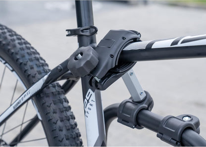 cartrend Koppelingsfietsendrager Alu Active, geschikt voor 2 fietsen, fietsendrager koppeling, fietsendrager auto, drager auto, zwart-zilver