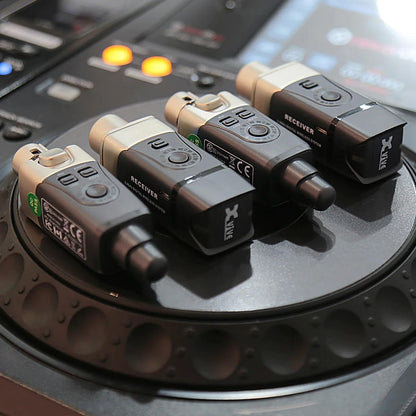 XVIVE DUAL DRAADLOZE AUDIOSYSTEEM VOOR AUDIO - ZWART