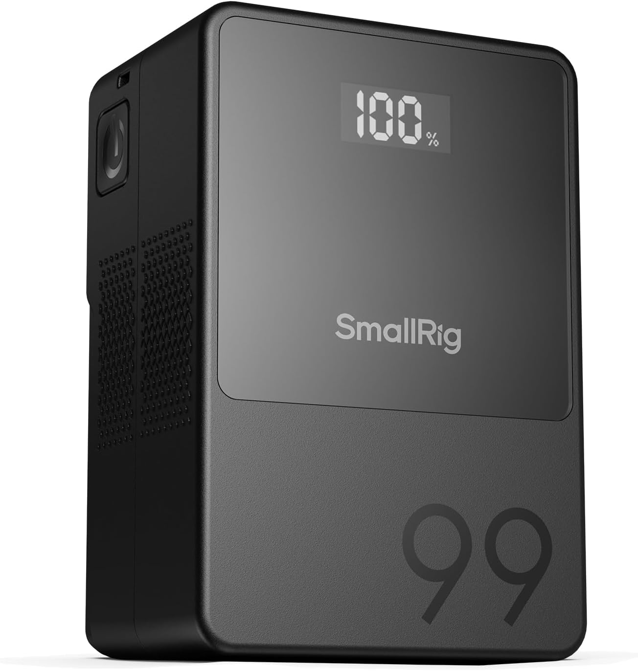 SMALLRIG V Mount Batterij VB99, 99Wh / 6800mAh V-Mount Batterij met PD 100W USB-C Snelladen, met D-TAP, USB-A, Dubbele DC Poort, OLED Scherm, voor Camera, Camcorder, Monitor, Videolamp, Zwart - 3580B