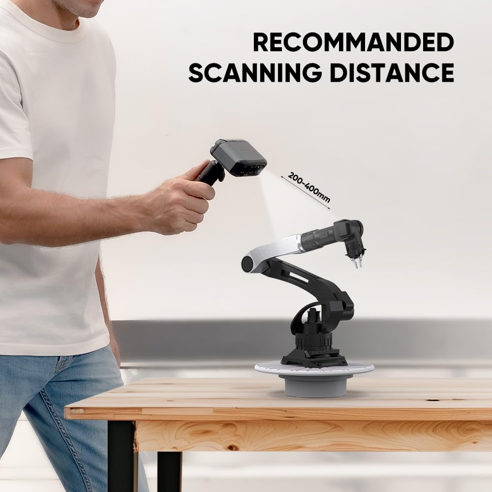 3D-Scanner – 3D-Printerscanner – Handheld Scanner – Draagbare Scanner – Digitale Scanner – 0,05 mm Nauwkeurigheid – 10 fps Snelheid Met Anti-Vibratie-Lenzen