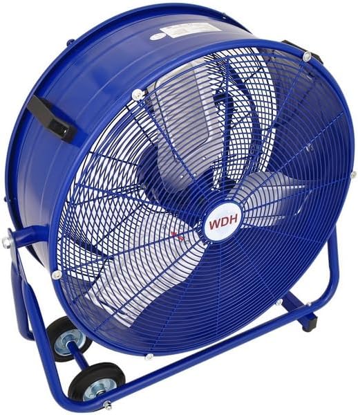 Aktobis Vatventilator, industriële ventilator WDH-TG60L gemaakt van robuust metaal met een luchtcirculatie van sterke 5.900 m3/u !