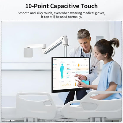 14 inch 4K touch screen, 3840 x 2160, 10-point capacitive touch screen, HDMI/USB C/Mini DP interface, integrated speakers, VESA, commercial display (3840 x 2400, 16 inches) OLED - QUORE