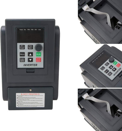 AT4-2200X Universele eenfasige ingang Driefasige uitgang Frequentiedimmer Motoromvormer 2.2kW V/F Gesloten lusbesturing PWM