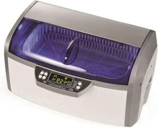 Ultrasoonreiniger – Ultrasone Reinigingsapparaat – Brillenreiniger – Sieradenreiniger – Gebitsreiniger – 6 Liter Capaciteit – Ontgassingsfunctie & Instelbare Timer en Temperatuur