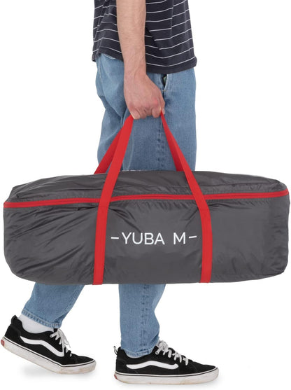 Justcamp Yuba bus tent met stahoogte, tunneltent bus, luifel geschikt voor bus, bestelbus, camper; familietent 4, 5 personen