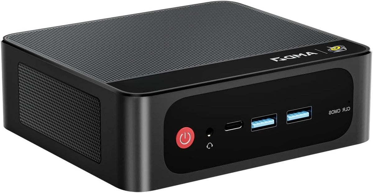 Mini PC – Mini Computer – Compact Pc – Kleine Pc – Desktop Pc – AMD Ryzen 5 5500U – 16GB DDR4 500GB NVMe SSD – Dual 4K Scherm Ondersteuning – WiFi 6 & Bluetooth 5.2