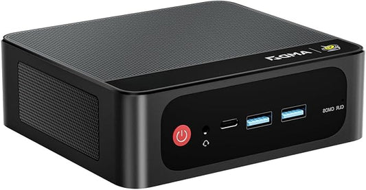 Mini PC – Mini Computer – Compacte PC – Desktop PC – Windows PC – Intel N150 Processor 4C/4T – 16GB RAM 500GB SSD – Dual 4K Display – Dual 2.5G LAN & Wifi 6