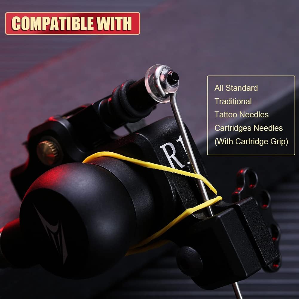 Mummy Roterende Tattoo Machine Japan Motor Aluminium CNC Frame 2.5-3.5mm Slag Lengte (R1-2)