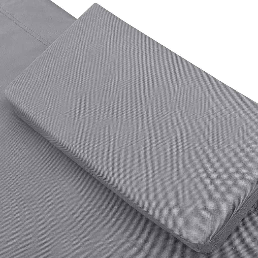 Zonnebed – Ligbed Voor Buiten – Relaxstoel – Strandligstoel – Tuinligbed – Met Luifel En Kussens – Weerbestendig Oxford Polyester – Ruim 200x180 cm