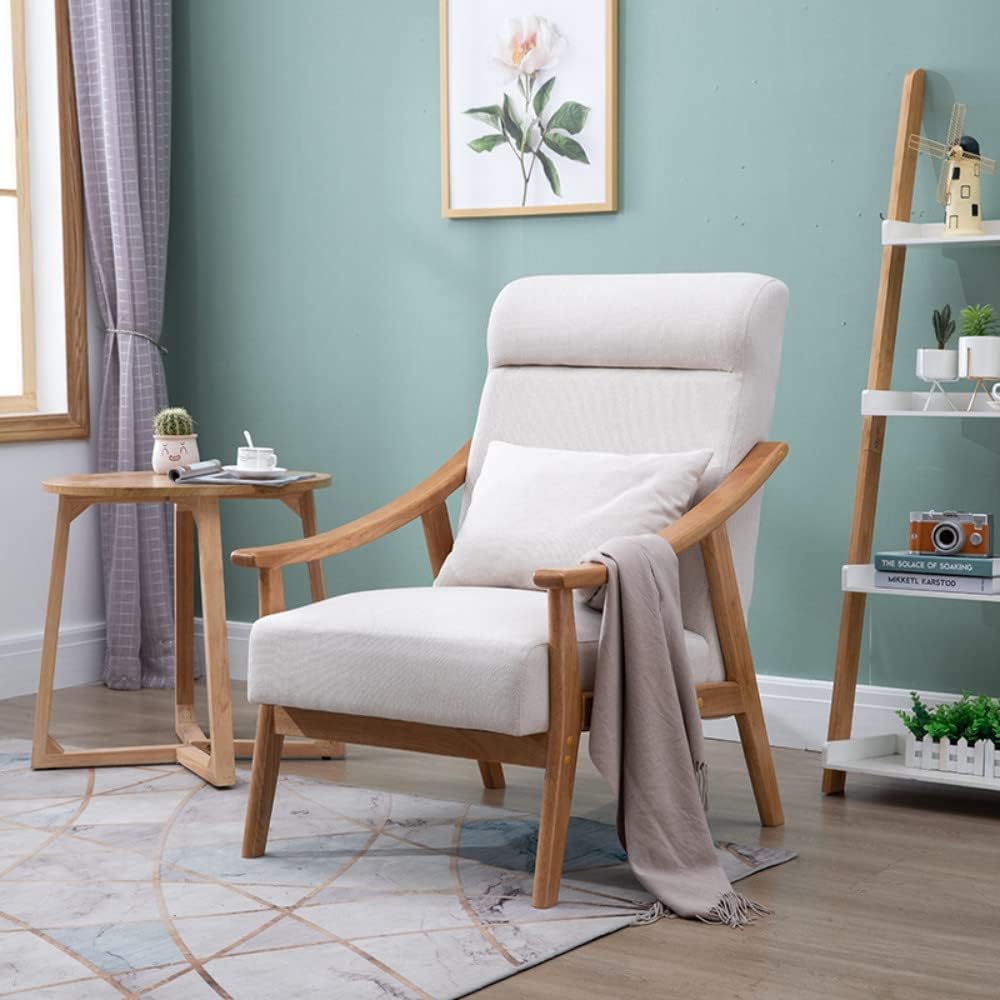 Armchair Chair,Armchairs Wooden Comfortable Chair Lounge Furniture Vanity Dressing Table Chairs For Bedroom Desk