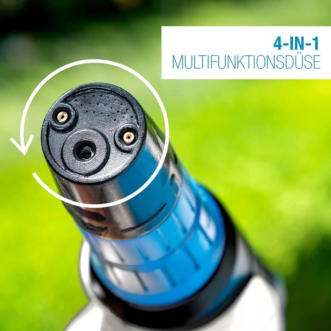 Multifunctioneel Sproeisysteem – Mobiele Tuinspuit – Draagbare Hogedrukreiniger – 4-in-1 Sproeikop – 18V Accu – Instelbare Druk 2,5-25 Bar