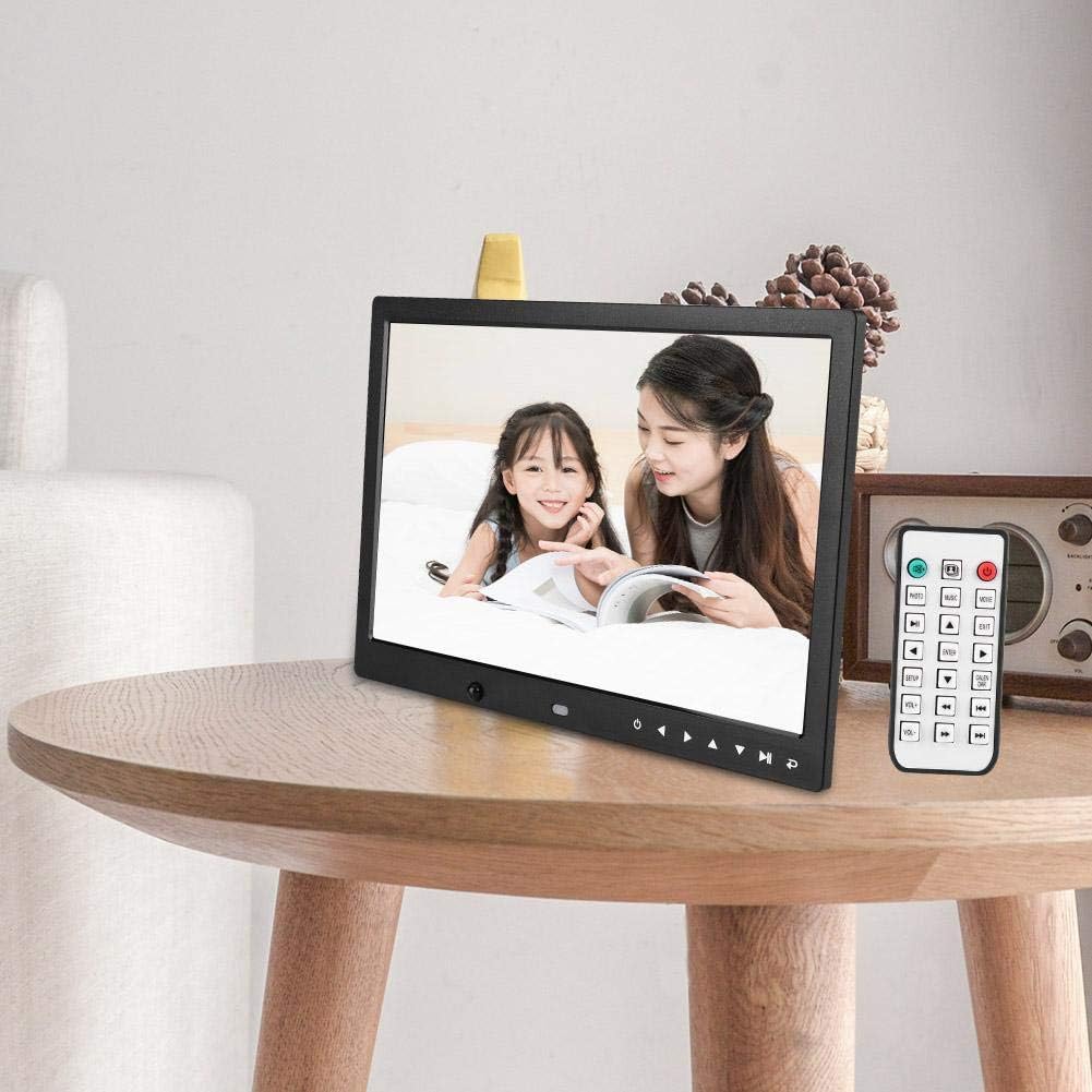 Digitale Fotolijst – Elektronische Fotolijst – Fotolijst Scherm – Fotodisplay – Smart Fotolijst – 13 Inch HD 1280 X 800 – Afstandsbediening Met Instelbare Helderheid