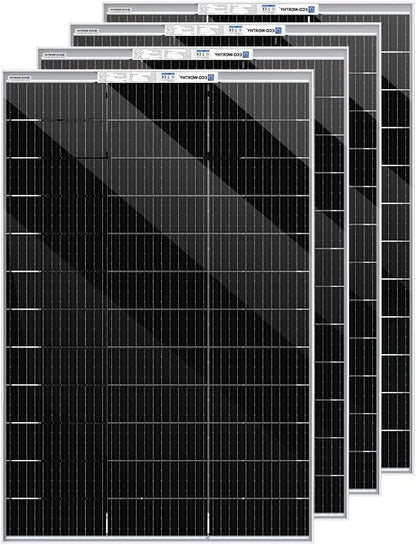 Bifaciale Zonnepanelen – Mono Zonnepaneel – Zonnepaneel Set – Zonnepaneel 12V – Zonnepaneel Caravan – 480 W Totaal – 22% Hoog Rendement