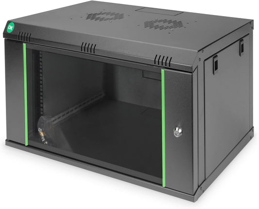 Netwerkkast – Serverkast – 19 Inch Rack – Datakast – Wandkast – Wandmontage – 7 HE – 60 Kg Draagvermogen