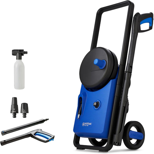 Hogedrukreiniger – Waterreiniger – Spuitpistool – Schoonmaakapparaat – Terrasreiniger – 140 Bar Werkdruk – 1800 Watt Vermogen