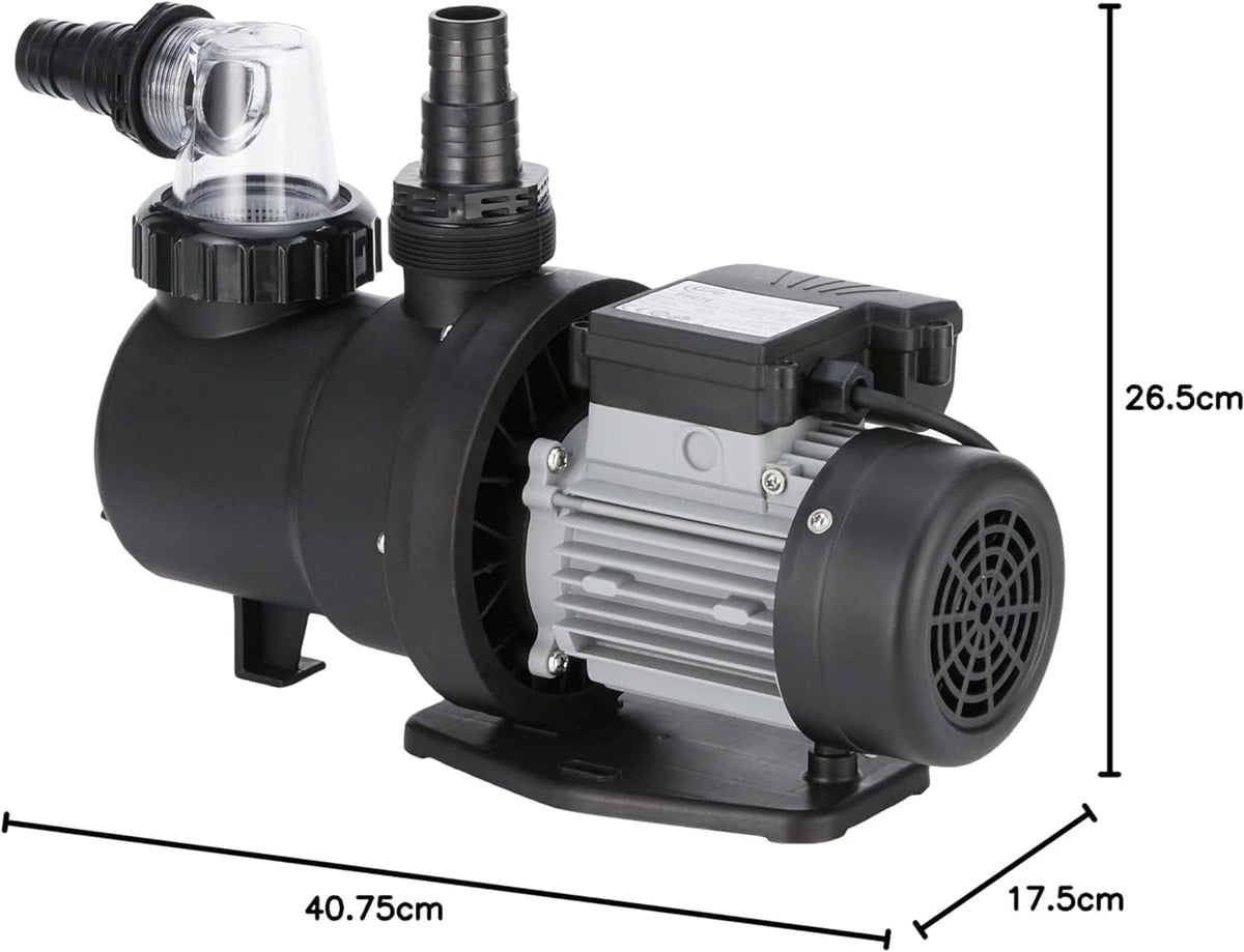 Gre PP077 - zwembadfilterpomp, 550 W, 9,5 m3/h, conform de Europese richtlijn inzake ecologisch design
