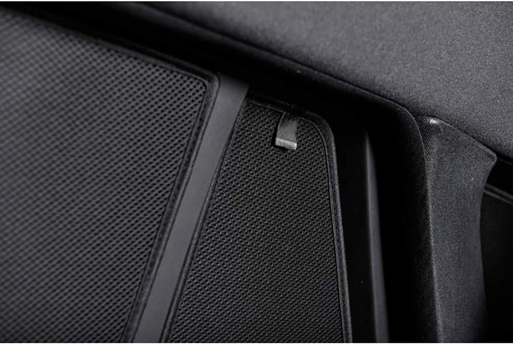 Set Car Shades compatibel met Volkswagen Golf VI 3 deurs 2009-2013 (4-delig) Pasklare Auto Zonwering