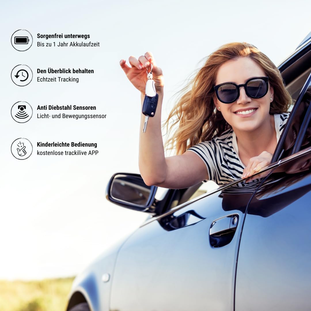 TL-60, 4G-tracker, langdurige live detectie, lange batterijduur, GPS-tracker voor auto, bouwmachines, quad, magnetische behuizing, waterdicht conform IP68