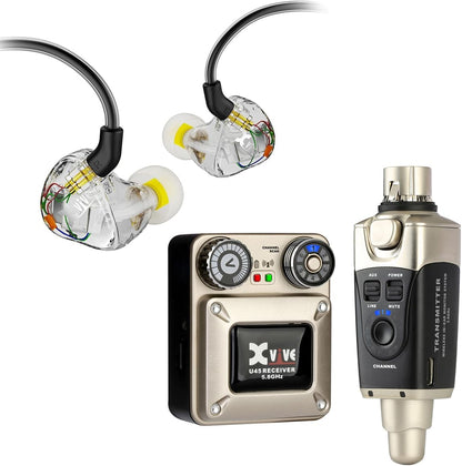 XVIVE U45T9-5.8 GHZ DRAADLOOS IN OORMONITOR SYSTEEM PLUS IN OORMONTOREN EN CASE