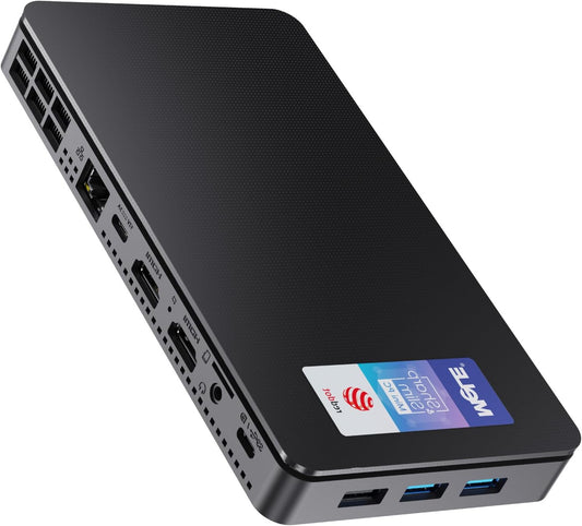 Mini PC – Mini Desktop – Compacte PC – Kleine Computer – Krachtige Mini PC – 12e Gen Processor 8 Cores – 32GB RAM 512GB SSD Uitbreidbaar