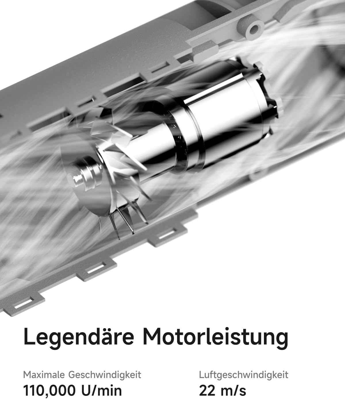 Haardroger – Föhn – Haarföhn – Föhnapparaat – Stylingföhn – Zwart – Borstelloze Motor 110.000 Omw/Min – 200 Miljoen Negatieve Ionen