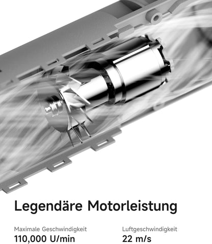 Haardroger – Föhn – Haarföhn – Föhnapparaat – Stylingföhn – Zwart – Borstelloze Motor 110.000 Omw/Min – 200 Miljoen Negatieve Ionen