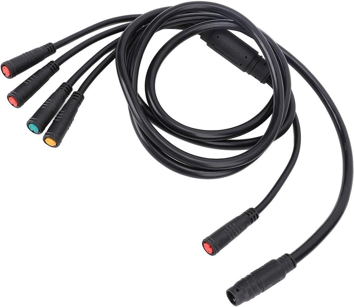 36V 48V Electric Bike Controller Kit, 22A Speed Controller Square Billow Controller Sine Billow Controller met lichte kabel 1 tot 5 kabel voor mountainbike