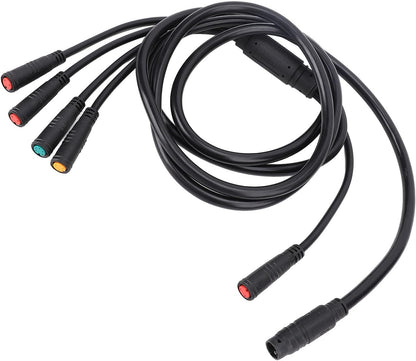 36V 48V Electric Bike Controller Kit, 22A Speed Controller Square Billow Controller Sine Billow Controller met lichte kabel 1 tot 5 kabel voor mountainbike