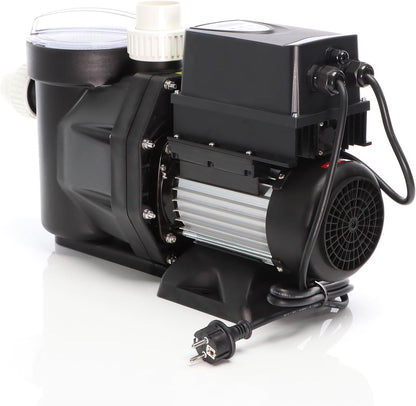 XPOtool zwembadpomp met variabele snelheid 1500W poolpomp 33.600 l/h circulatiepomp opvoerhoogte 18m