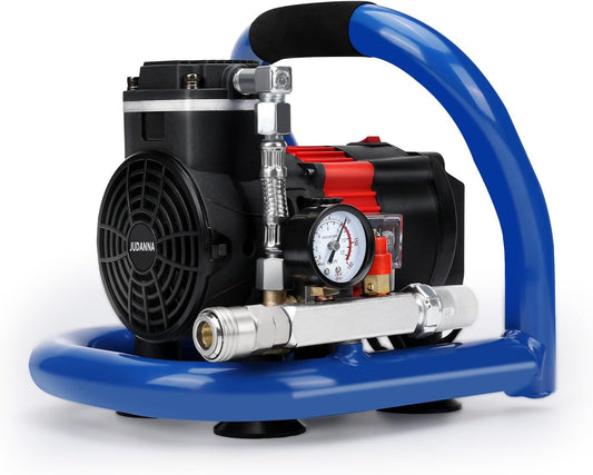 Accucompressor – Draagbare Luchtcompressor – Persluchtcompressor – Draadloze Compressor – Pneumatische Compressor – 7 Bar Max Werkdruk – 1,5 Liter Capaciteit